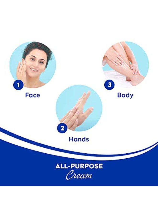 نيفيا مرطب نيفيا سوفت لايت 100 مل | زهر التوت | للوجه واليدين والجسم، ترطيب فوري | كريم غير دهني | مع فيتامين هـ وزيت الجوجوبا | مناسب لجميع أنواع البشرة - Image 2